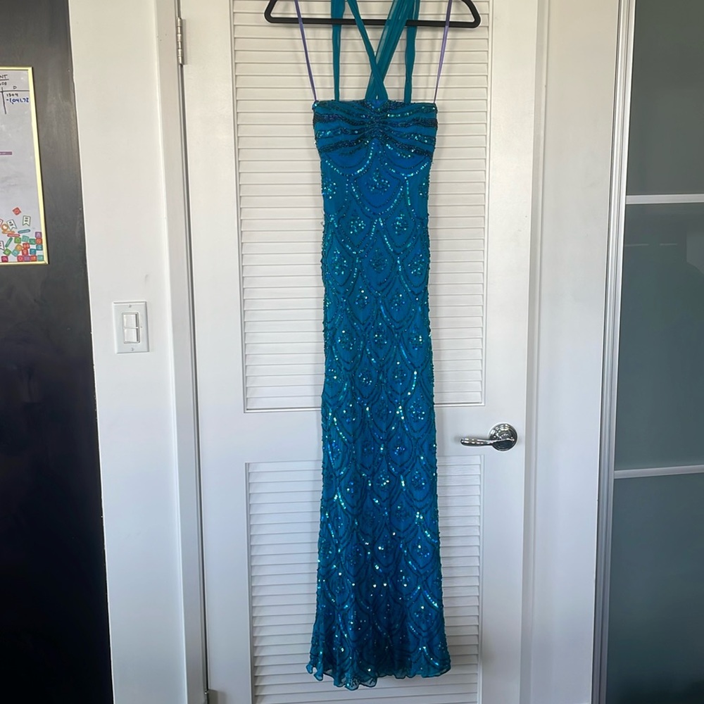 Adrianna Papell Sequin Dress